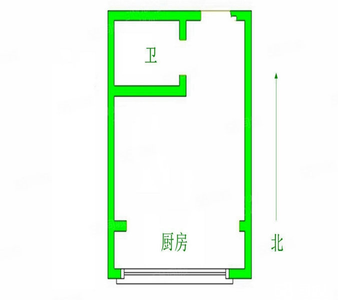 海怡学府(北区)2室1厅1卫77㎡南63.8万