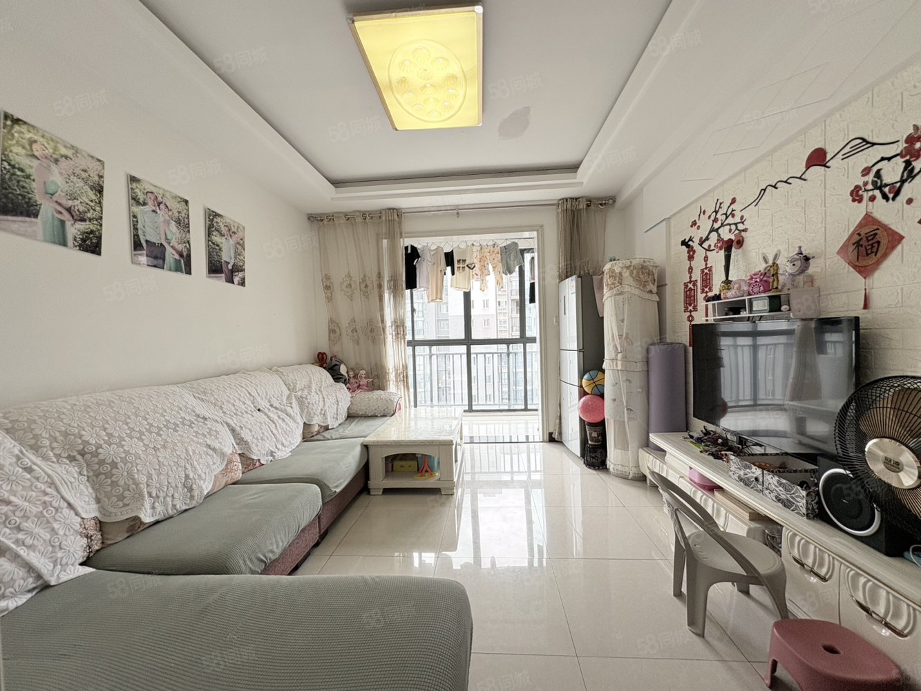 兴丽城C区2室2厅1卫87㎡南北33.8万