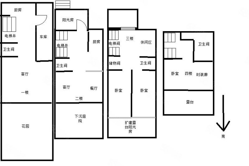 力旺林溪湖(别墅)3室3厅5卫244.49㎡南北245万