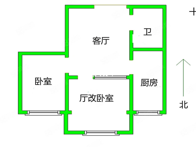 玉龙湾2室1厅1卫71.79㎡南82万