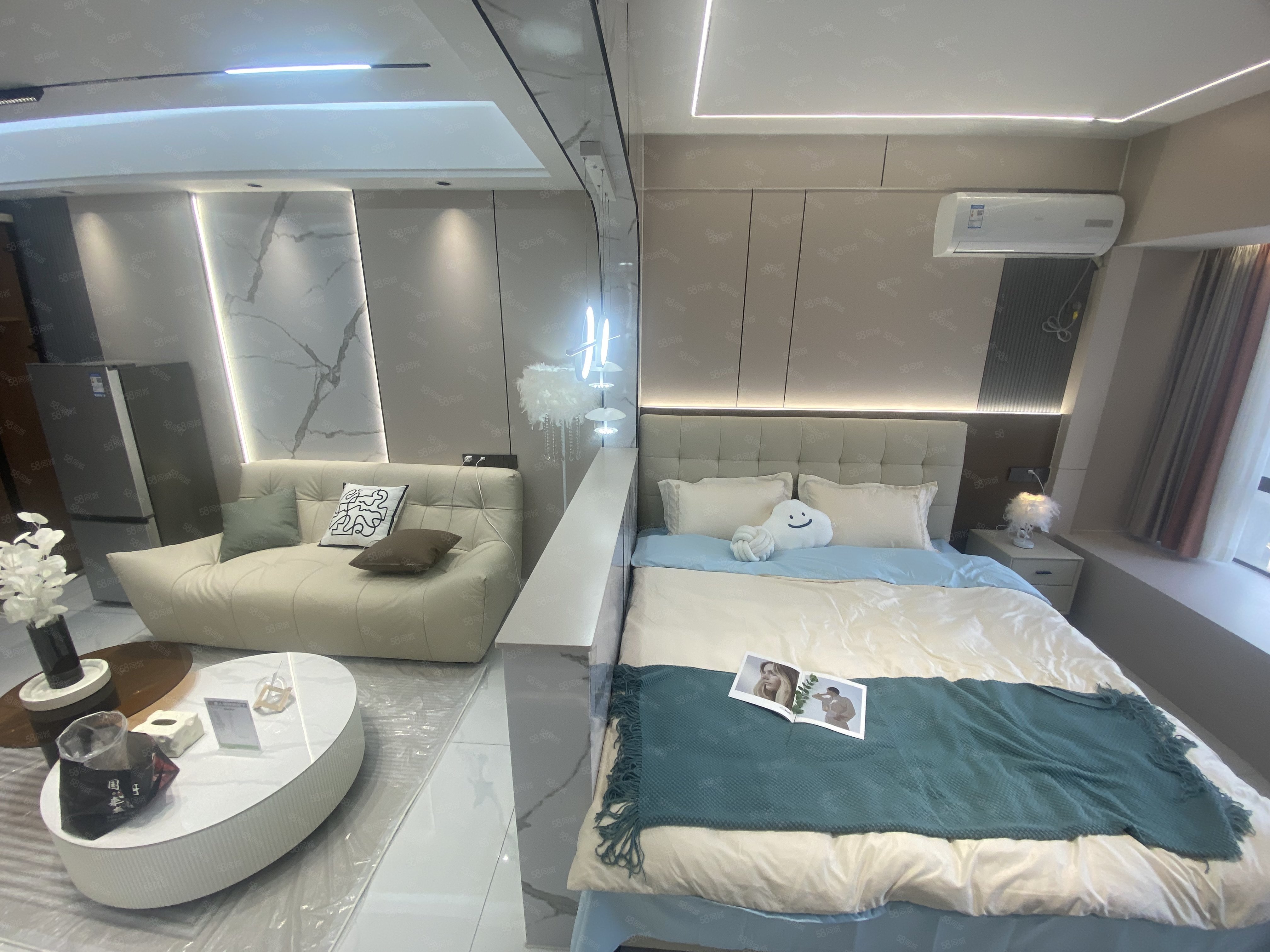 整租｜无中介实拍图 近六沟垅地铁站 万达广场 民水电 可短租 月付