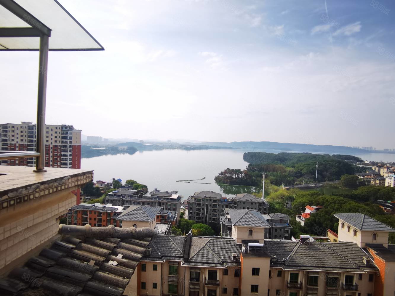 全湖景房南湖公园旁九中空中别墅楼中楼带天台花园景湖湾