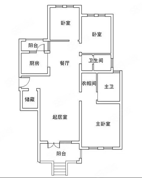 加州玫瑰园(二期)3室2厅2卫133.91㎡南北188万