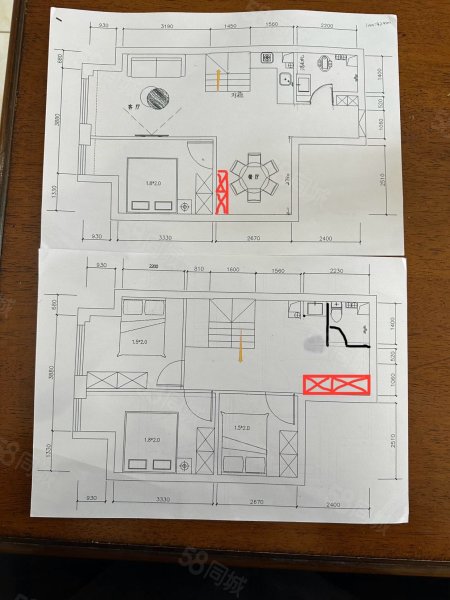 海伦春天(商住楼)4室2厅2卫130㎡南58万