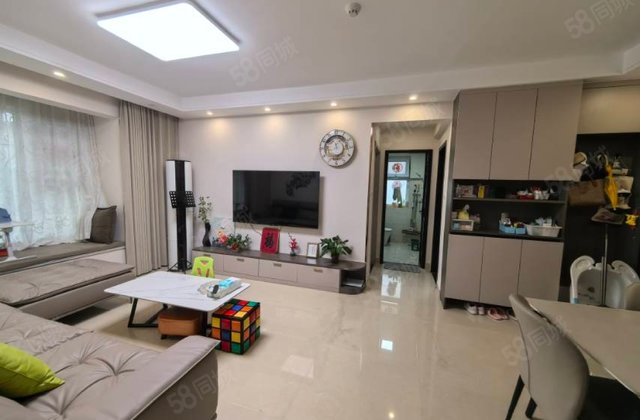 急售！文轩本部 东关国际 精装125平三室两卫全屋定制免大税