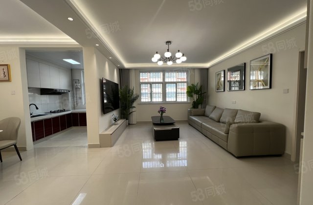 水岸新城 精装修大三室孝心一楼 地上车库 新城邦 送家具家电