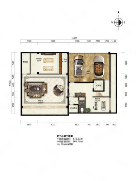 优山美地(D区)4室2厅3卫366㎡南北2300万