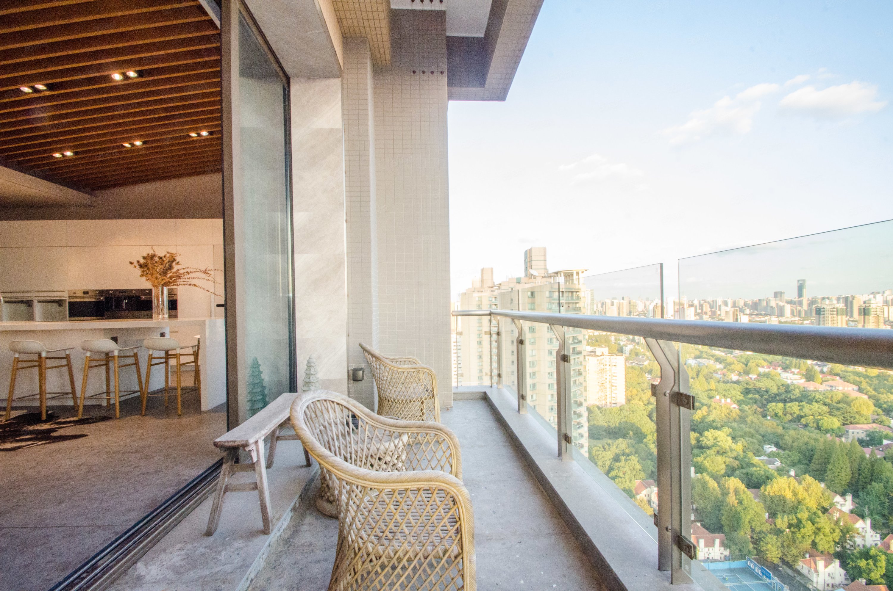 嘉里华庭二期 顶楼送露台大平层 1亿价格 可看房 老洋房景观