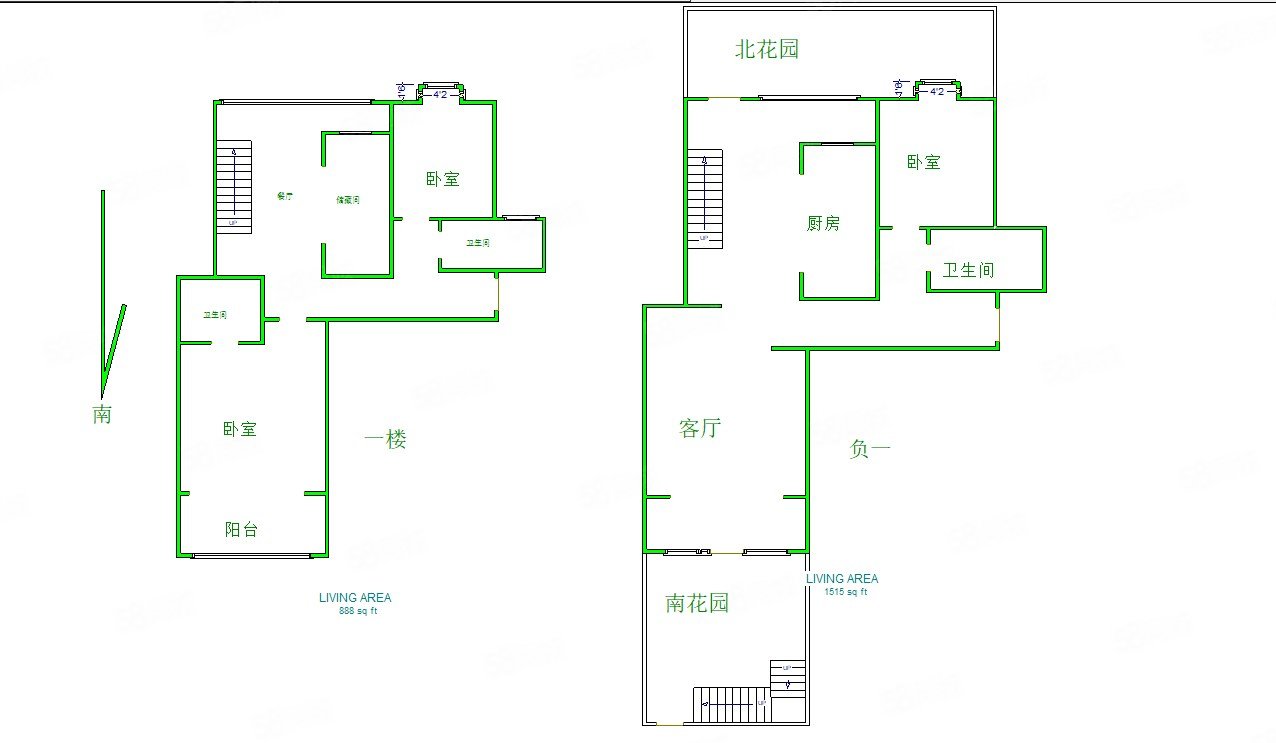 盛唐至尊3室3厅2卫208㎡南北252万