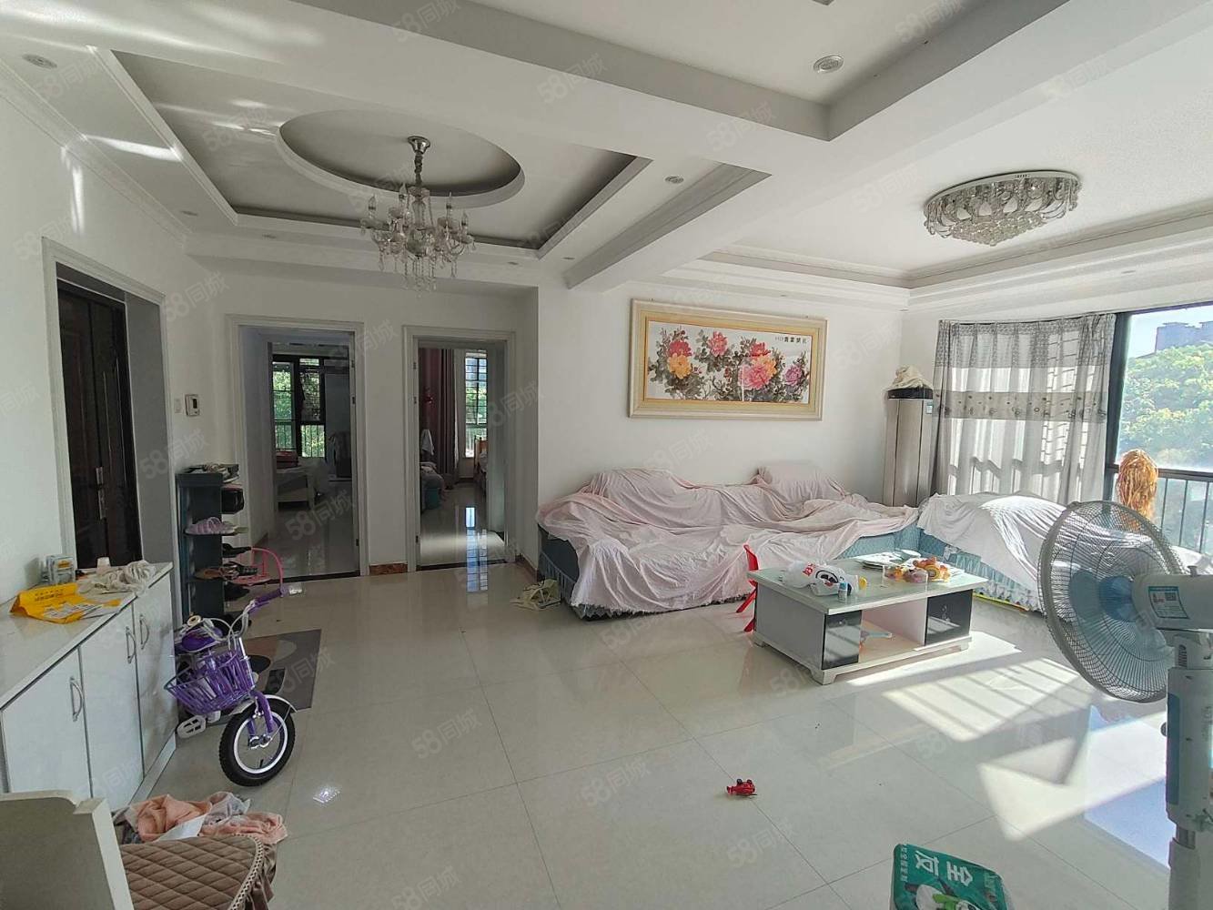 奥林清华3室2厅2卫132㎡南北68万