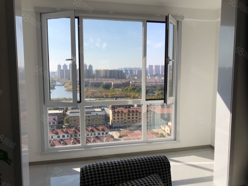 轻奢精装两室 南北通透 河景房 西山明卫,君悦澜湾-营口58同城