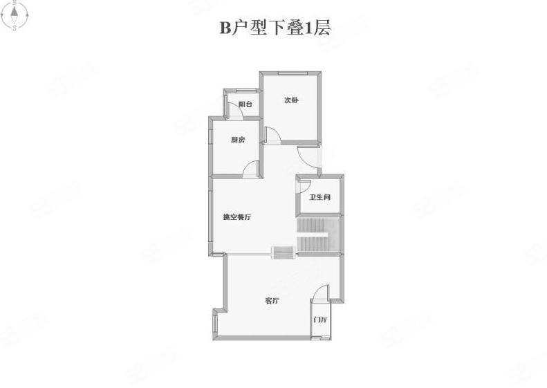 康城香草天空5室2厅3卫319㎡南北1400万