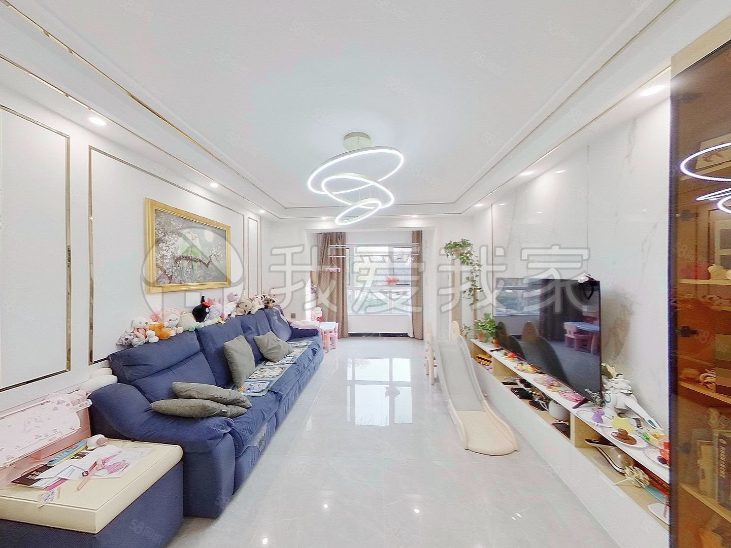 華業(yè)東方玫瑰2室2廳1衛(wèi)90.65㎡西南365萬