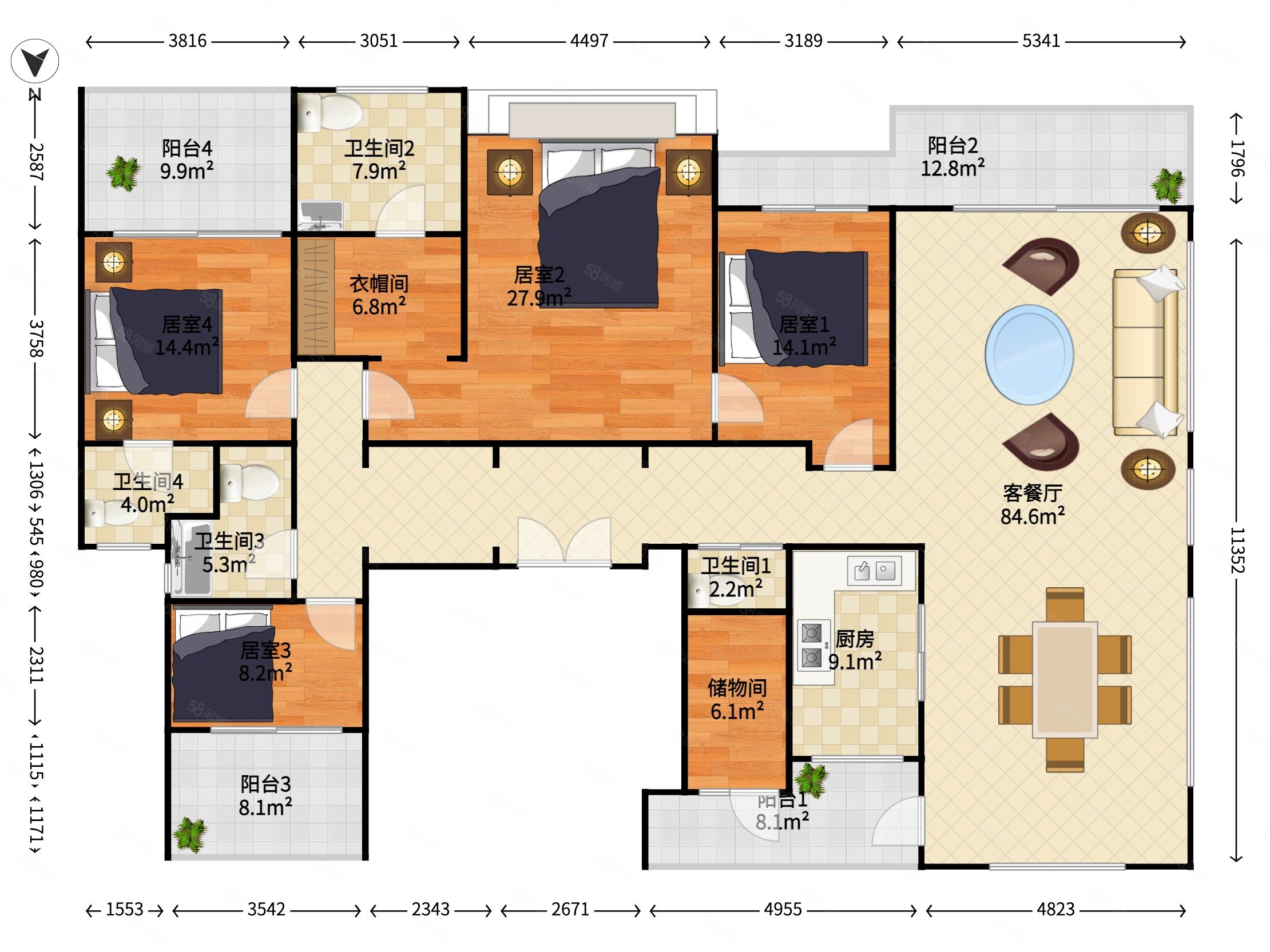 前海时代二期品质洋房大六房接近指导价超乎你想象