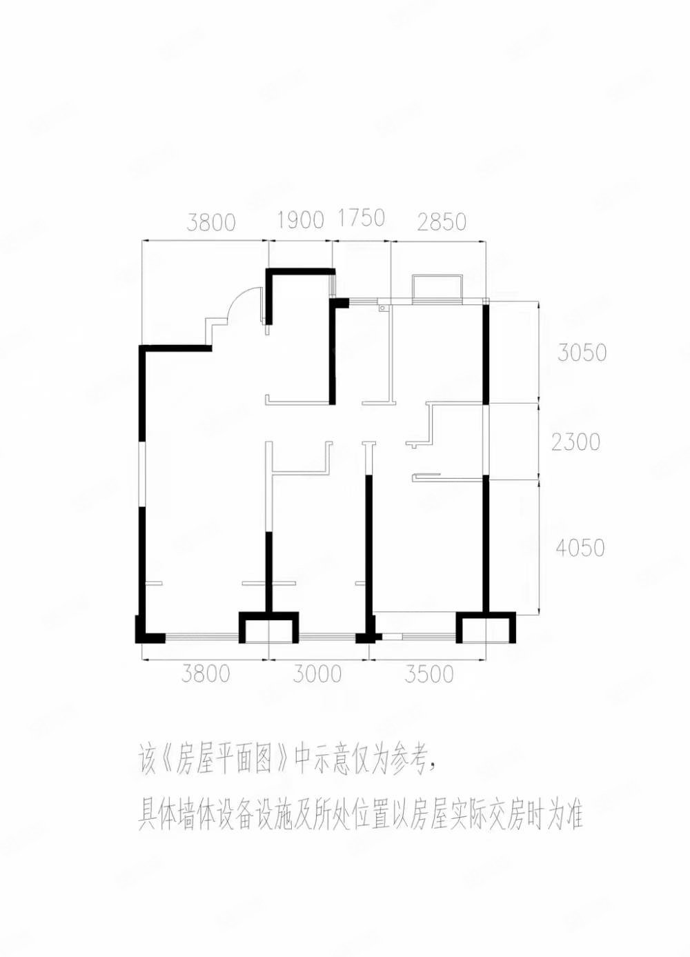 碧桂园凤栖台户型图片