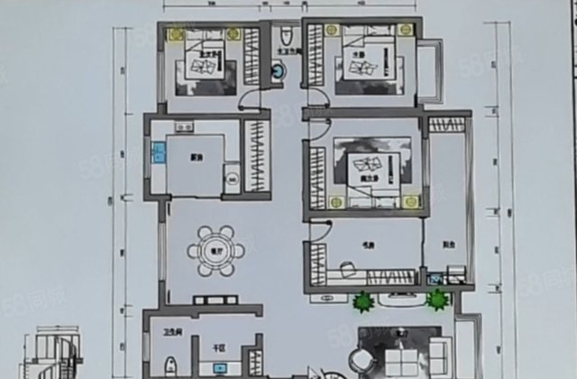 聊职学院家属院5加6复式，送车库储藏室。260平带前后露台