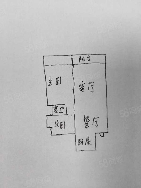 南湖郡(二期)3室1厅1卫81.49㎡南北45万