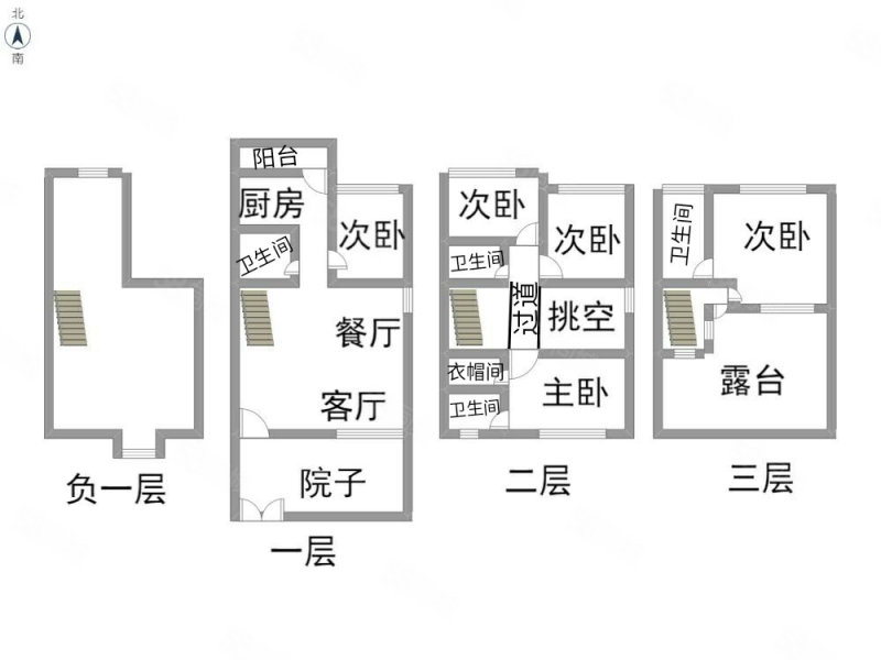 香橼墅6室2厅4卫235.5㎡南北145万