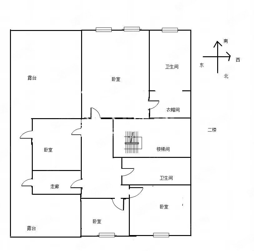 天屿花城((别墅)8室3厅7卫396㎡南北338万
