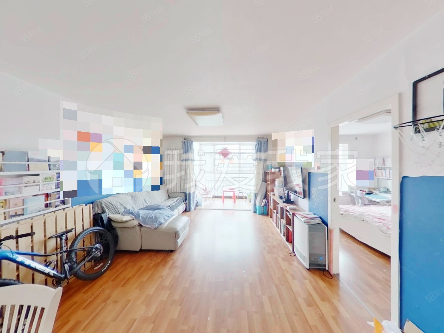 彩虹街區(qū)2室1廳1衛(wèi)100.92㎡南北588萬(wàn)