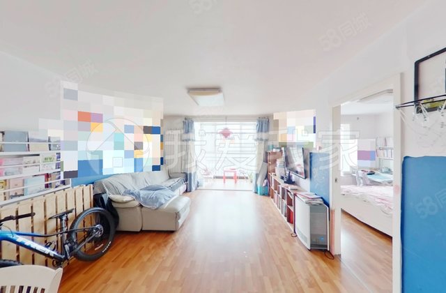 彩虹街區(qū)2室1廳1衛(wèi)100.92㎡南北588萬(wàn)