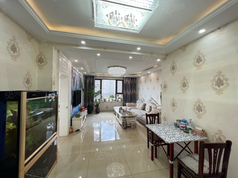 城电梯6楼两室标准格局精装修拎包入住东西都带,飞达城-松原58同城