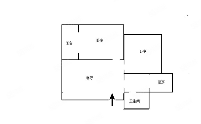 瑞熙苑2室2厅1卫65㎡南35万