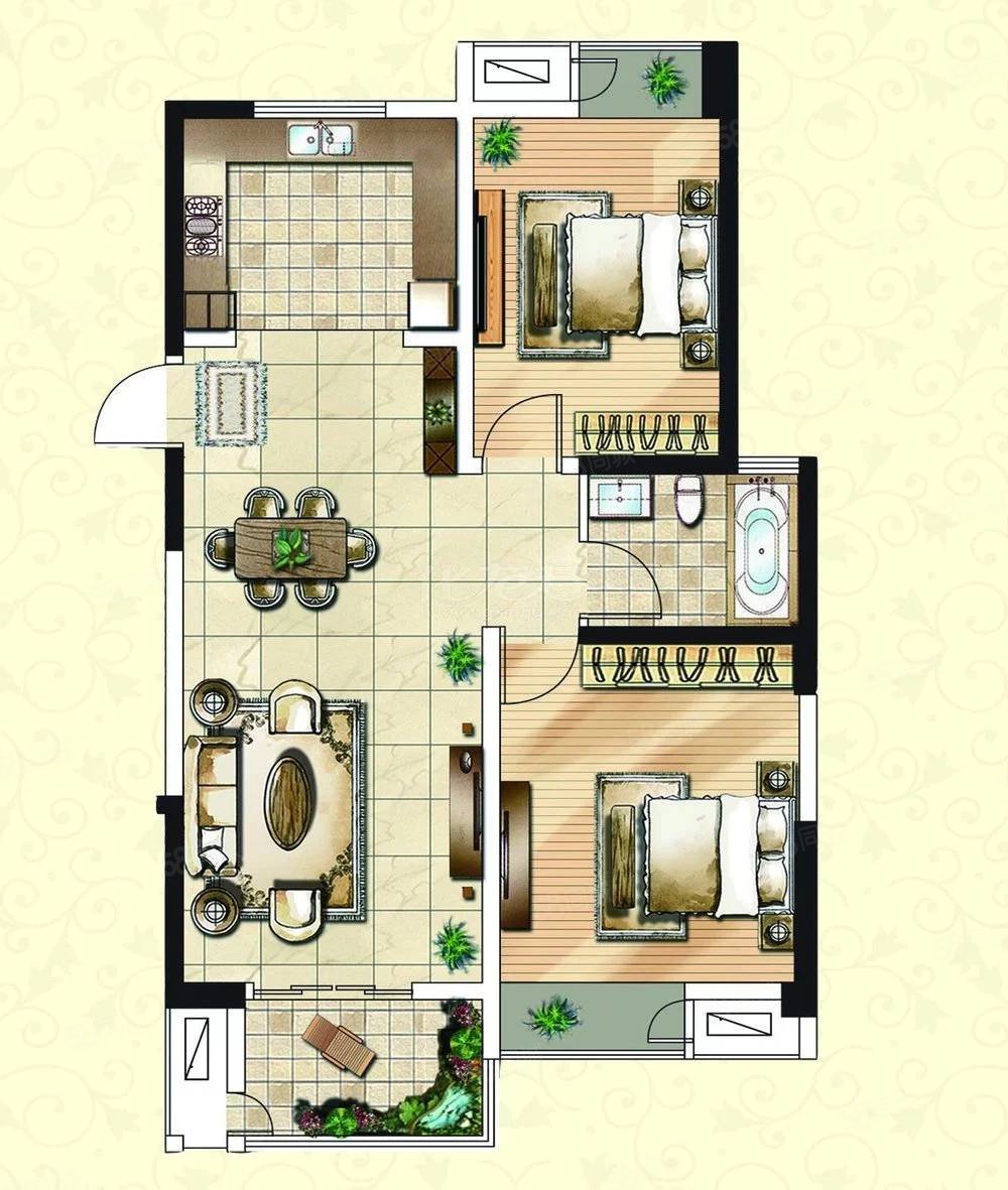 紫金华府正28楼三室两厅一卫南北通透精装修龙沙三十四中