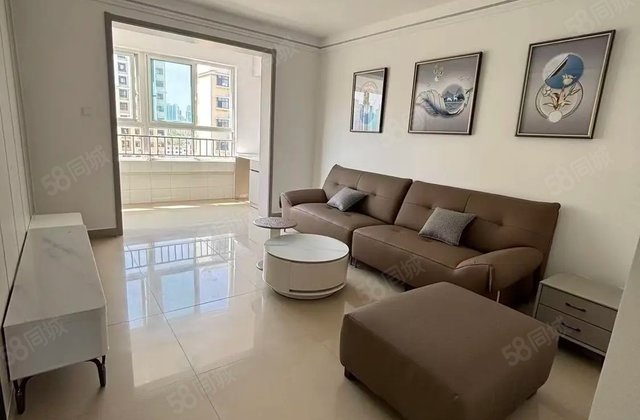 房东急售97平70.8万2房2厅1橱精装修送家具带车位