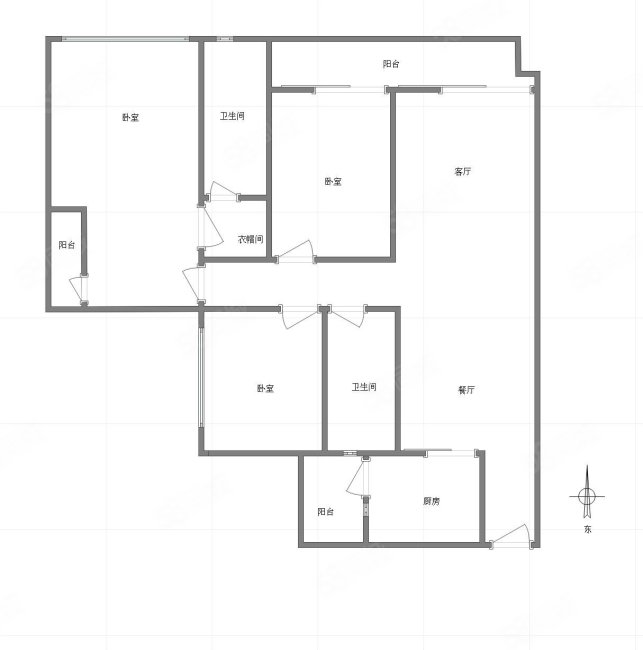 金融街融府3室2厅2卫144.59㎡南北165万