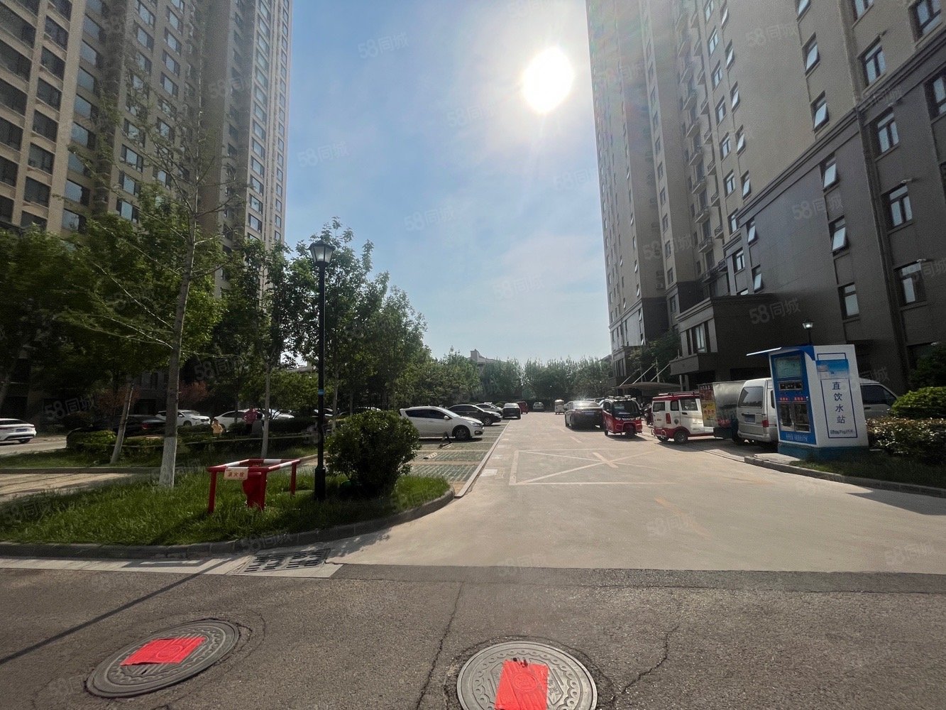 省过户费御墅蓝庭精装未住大三室130平送产权车位储