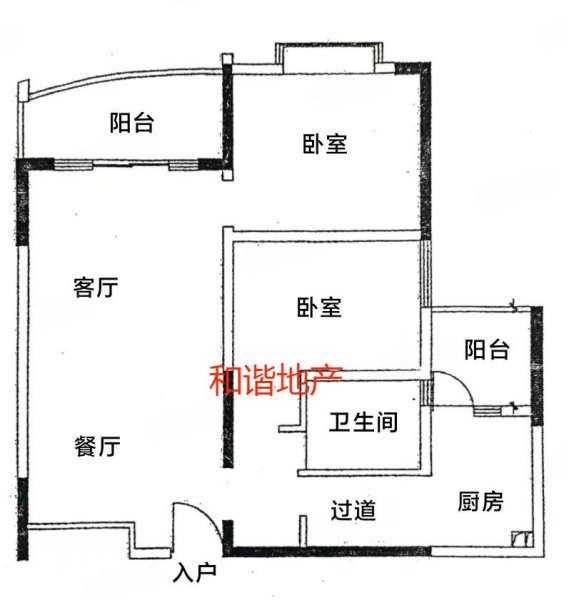 东骧神骏万泰小区铭泰苑2室2厅1卫86.29㎡南北73万