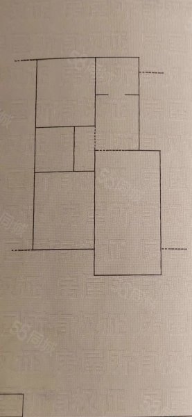 泡崖二区2室1厅1卫88.21㎡南北96.5万