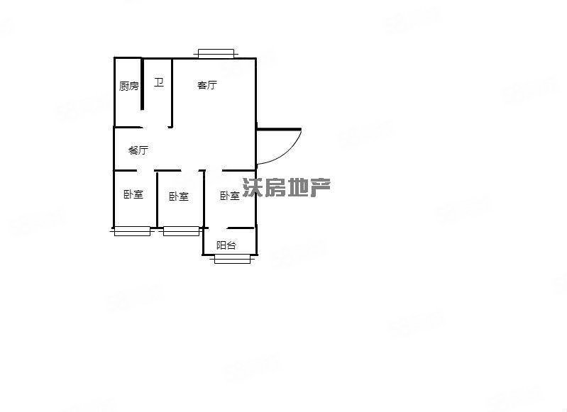 悠然居3室2厅1卫120㎡南北42万