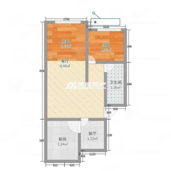 王府新村2室1厅1卫71㎡南北34万