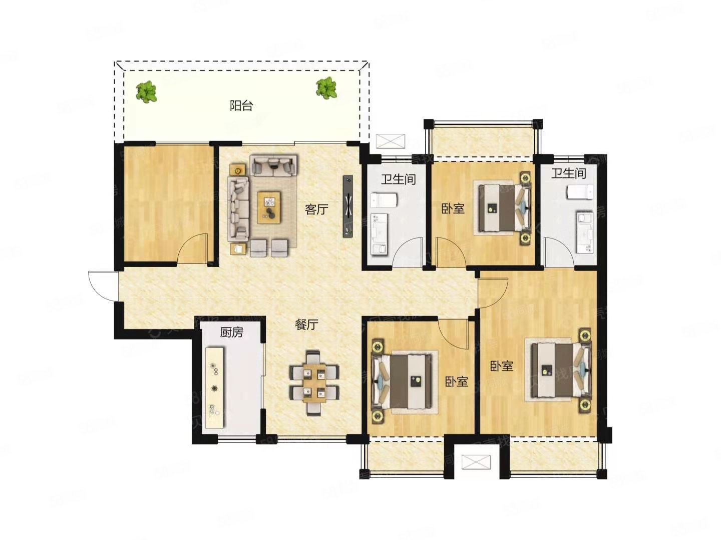 首付30万,包税过户),威宁青运村-南宁58同城