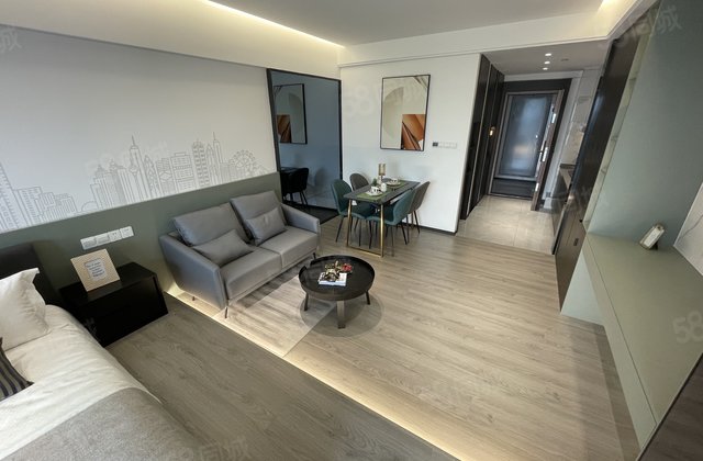 武进万达广场旁美的国宾府精装修公寓均价9000民用水电直签