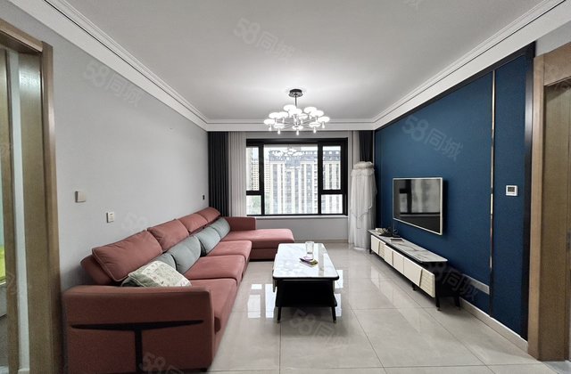 高档小区人车人流 民生1号院 精装修三室两卫 送车位储藏室