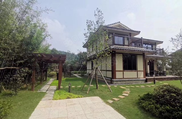 原乡小镇5a级景区内中式独栋别墅,送花园一亩地,可途家托管