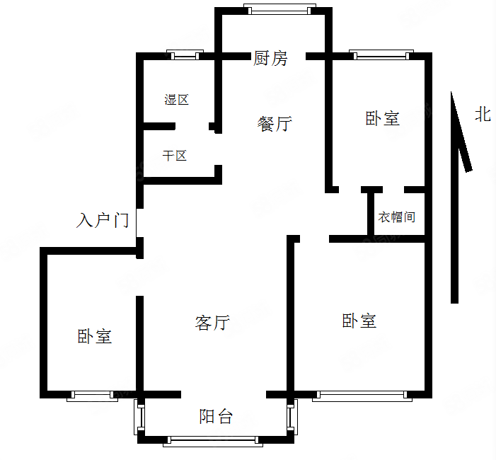 建业新区森林半岛3室2厅2卫140㎡南北89万