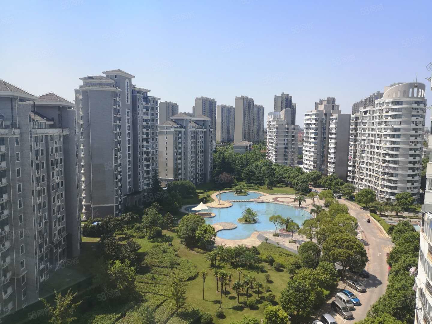 精装修金海岸花园南北通透诚心出售看中可谈小区有