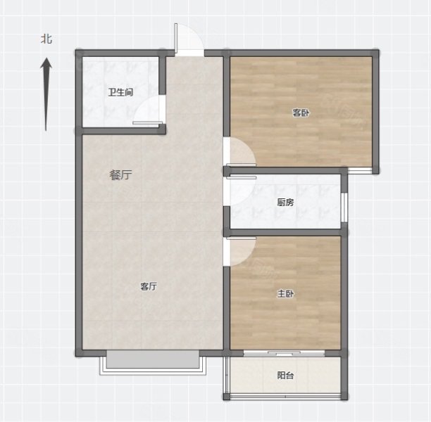 康城世纪精装两室全阳面老证带小房带全部家具家电