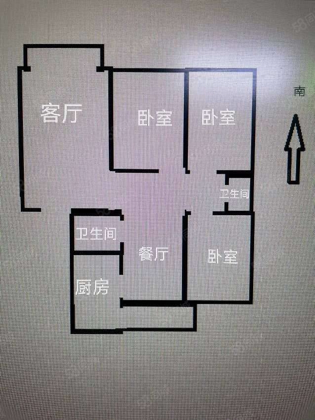 绿园小区3室2厅2卫116㎡南北42.8万