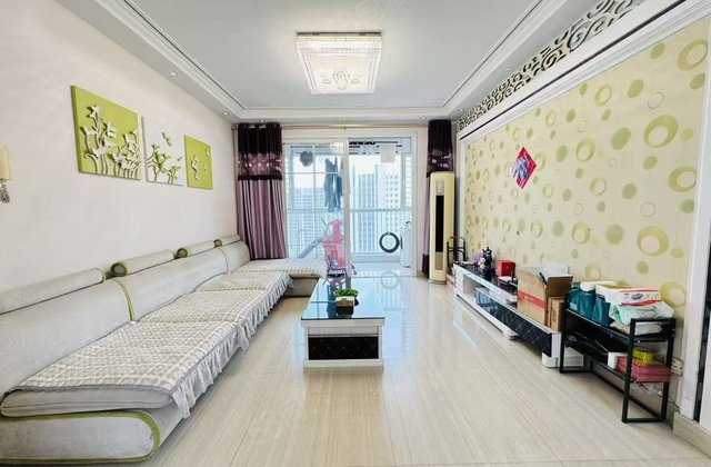 二中文苑旁 书香东郡精装三室边户 免大税 送车位储 全明户型