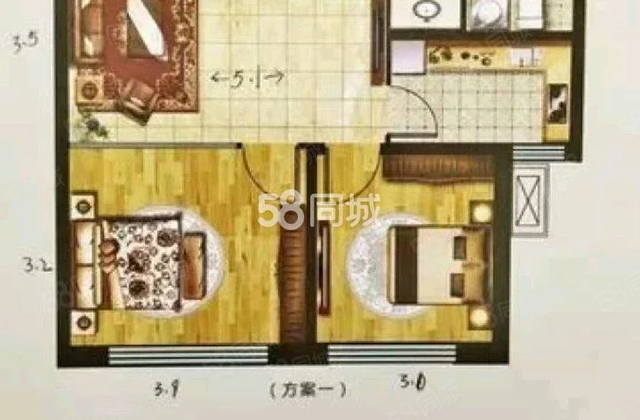 诚心出售 孟达中央帝景 次新小区 正南朝向 企业力荐