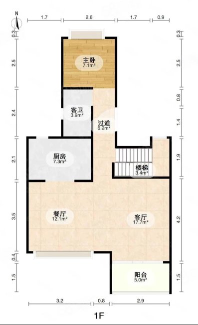 光谷正荣府4室2厅2卫143.41㎡南北225万