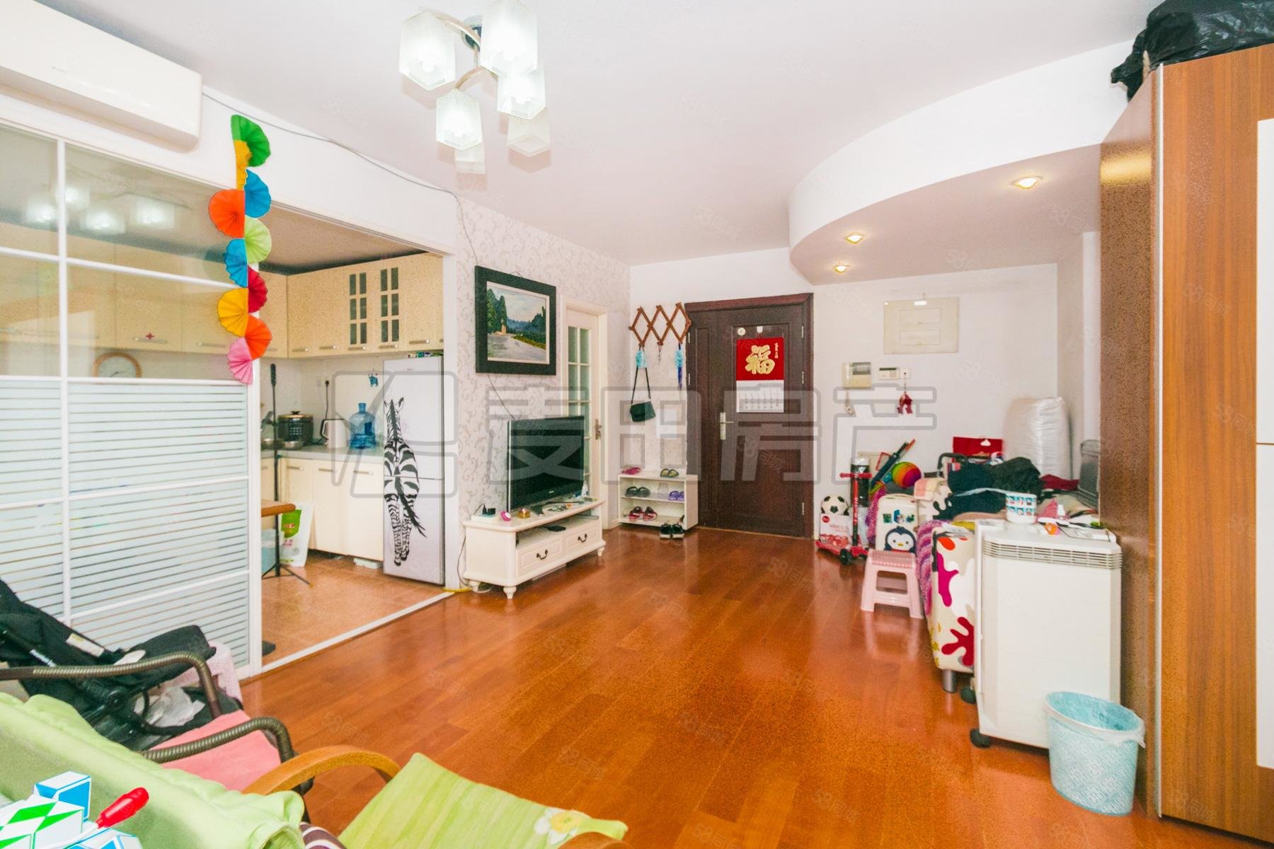 華城濱河世家1室1廳1衛(wèi)56.91㎡南510萬(wàn)