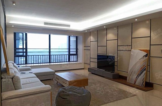 红树西岸复式,豪华装修,跑马大阳台,看高尔夫全景