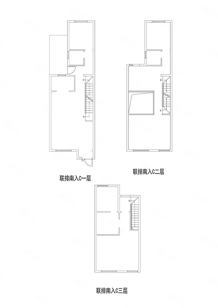 枫林天下三期(别墅)3室2厅3卫187.69㎡南北396万