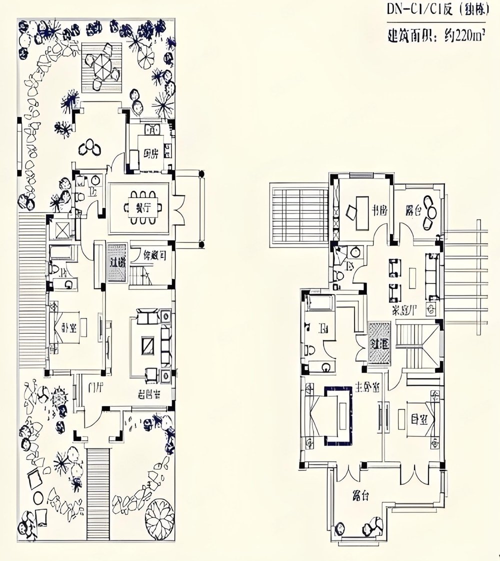 安纳溪VILLA(别墅)3室2厅3卫211㎡南248万